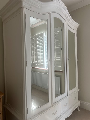 Antique door armoire - antique, 3