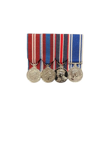 Court mounted miniature medal - mounted,