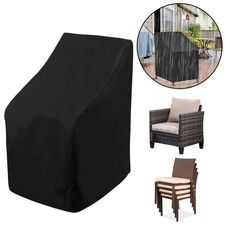 Waterproof Garden Stackable Chair Covers Outdoor Stacking Chair Cover Heavy Duty