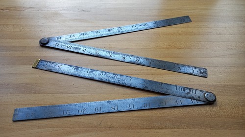 Vintage 2ft folding steel - 2ft,