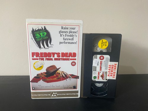 Freddy dead rental vhs - ex,