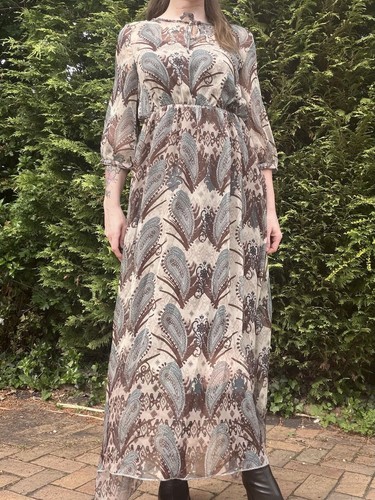Hippie boho maxi dress - hippie,