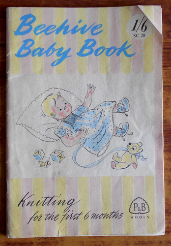 Beehive baby book knitting for