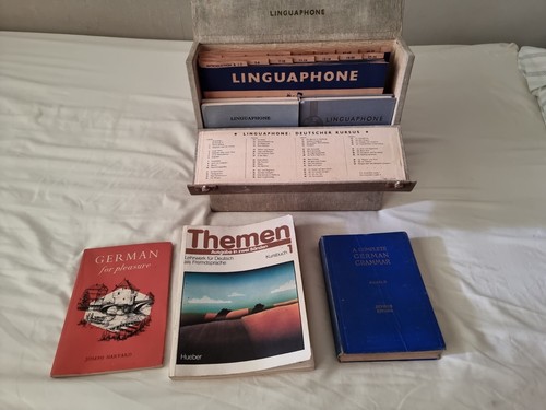 Vintage linguaphone german - vintage,