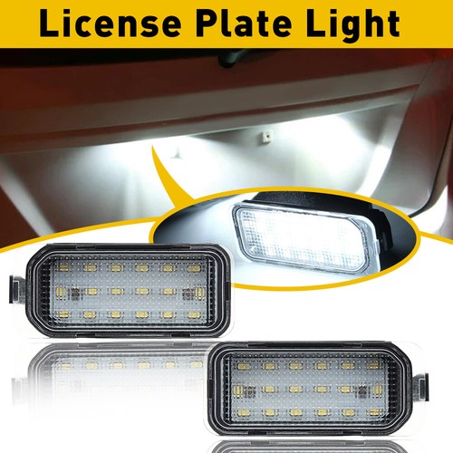Led licence number plate - number,