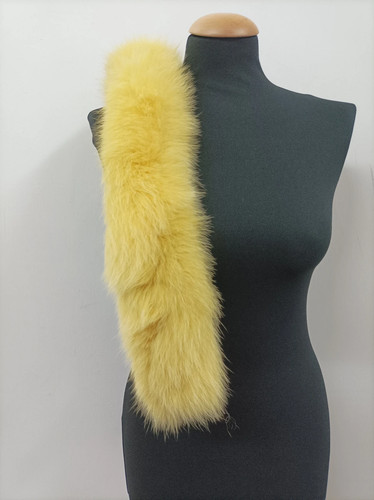 Real fox fur hood - hood, trim
