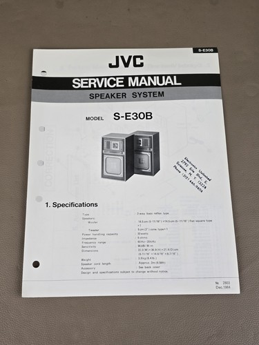 Jvc speaker model - speaker,