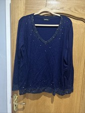 New Kaleidoscope Jumper Size 20 With Sparkle Beautiful