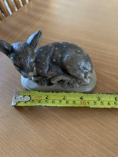 Poole pottery stoneware fawn - poole,