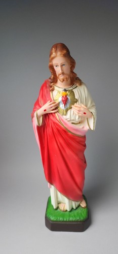 Sacred heart jesus plastic - sacred,