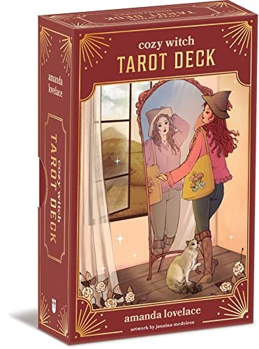 Cozy witch tarot deck - witch, and
