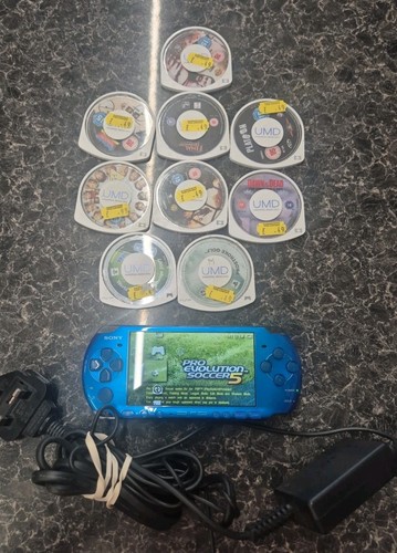 Sony psp 3003 vibrant blue - sony,
