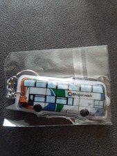 STAGECOACH KEYRING WITH BUS SHAPED TORCH