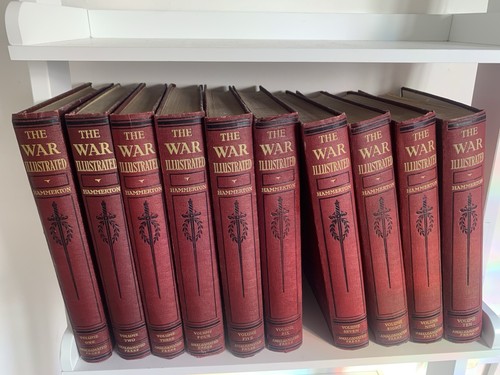 The war illustrated books - the, by