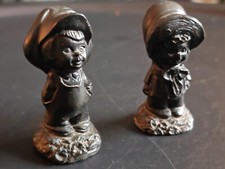 BOY AND GIRL FIGURES MADE FROM