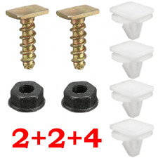 8pc Front Wheel Arch Trim Fastener Clips Screw Nut Bolt Set for Vauxhall Corsa C