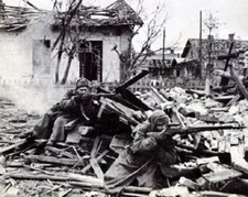 Russian Sniper during Battle