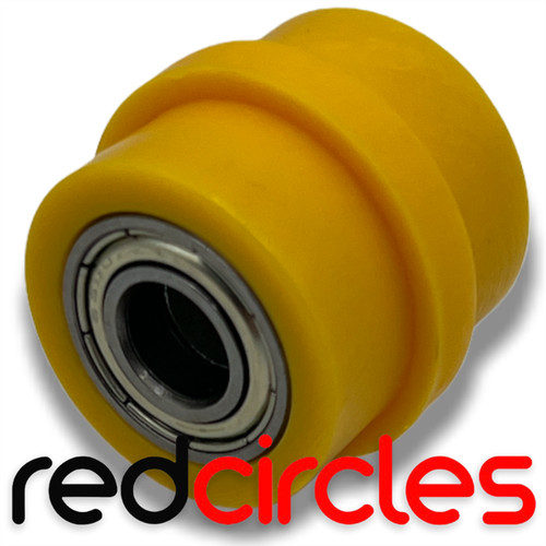 10mm ridged yellow pit dirt - ridged,