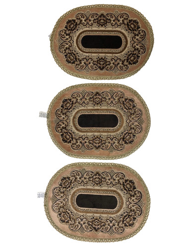 Velvet cut table runner - cut,