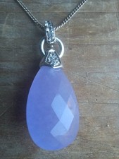Lavender Jade And White Topaz