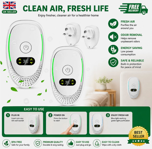 2pcs air purifier - 2pcs,