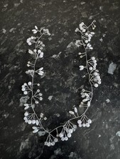 Bridal hair vine pearl - vine, in