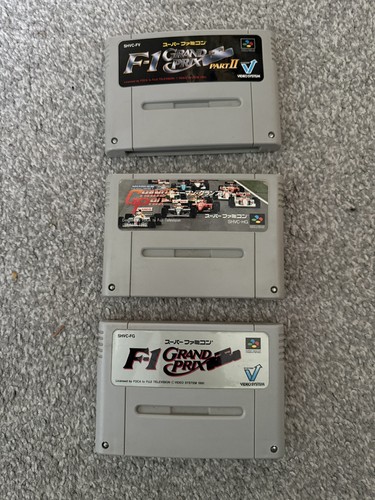 Bundle snes games f1 - 3,