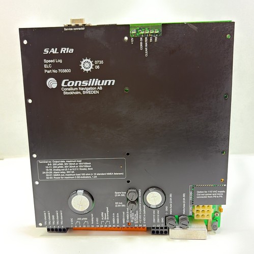 Consilium sal r1a speed log - consilium,
