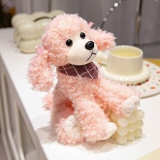 Plush Poodle Dog Toy With