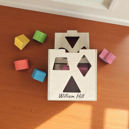 Personalised wooden shape - personalised,