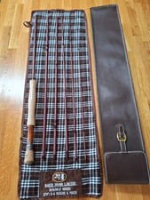 March Brown Travel Fly Fishing Rod. Diplomat Series. 12 ft 5-6wt. 6 section
