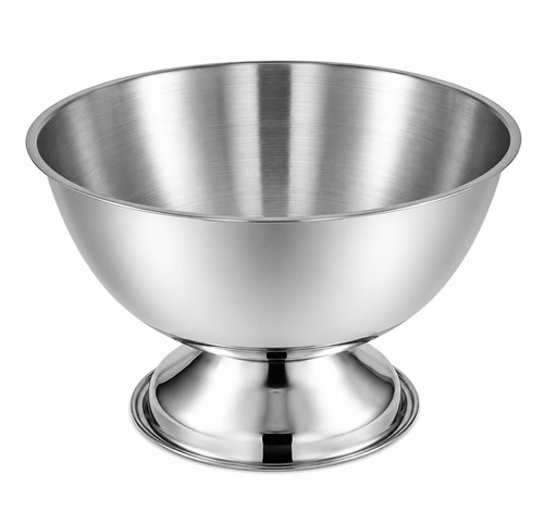 Large polished steel ice - polished,