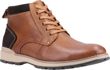 Mens Hush Puppies Dean Leather