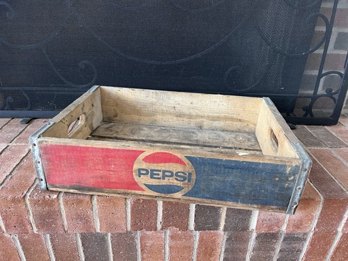 Vtg wooden pepsi cola coke - vtg,