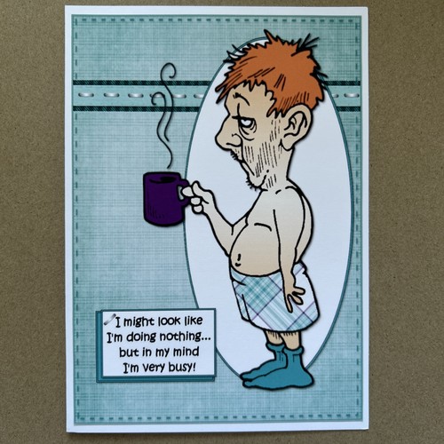 Handmade funny male birthday - handmade,