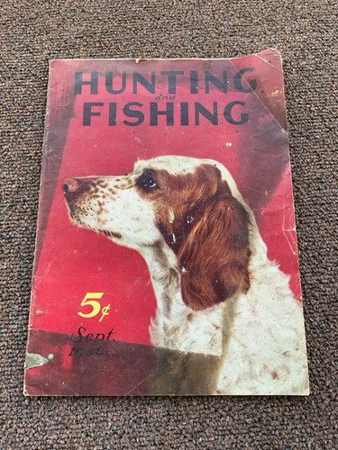Vintage september 1936 hunting - vintage,