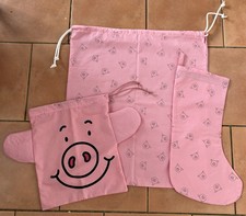 Marks & Spencer Percy Pig large sack-small sack-Stocking + free gift tags