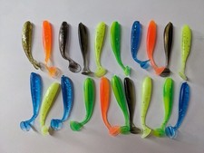 Silicone T-Tail Lures Soft Fishing Lure Wobblers Various sizes and lots