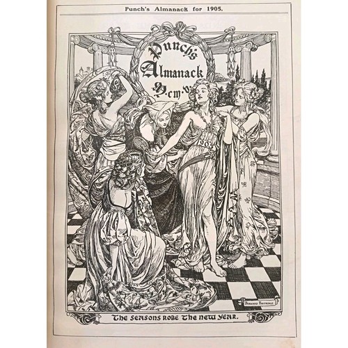 Punch almanack antique - punch,