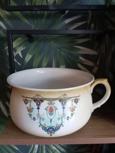 Antique ceramic chamber pot - ceramic,