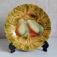 Sarreguemines Pear Plate