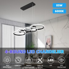 4-Light Industrial Chandelier