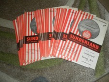 SUNDERLAND HOME PROGRAMMES