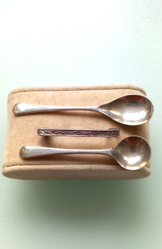 Pieces solid silver 2 - of,