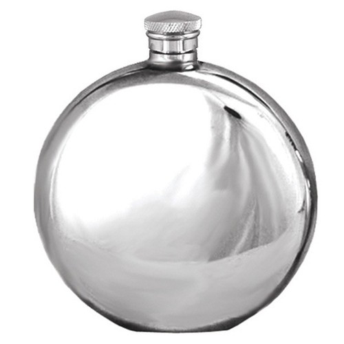 Personalised solid pewter 6oz - personalised,