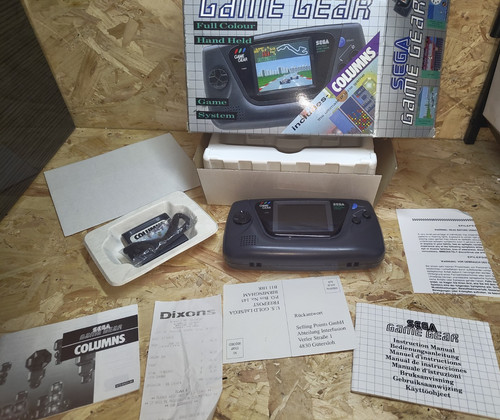Sega game gear complete - complete, box