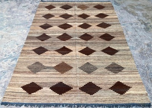 5x7 hand knotted afghan - 5x7,