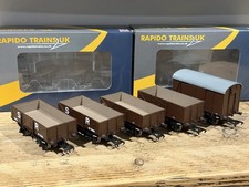 5 x Rapido Trains SECR Wagons - SR Brown - OO Gauge