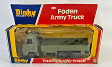 DINKY Foden Army Truck die cast toys military model 668 10 ton vintage new