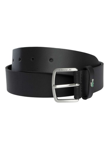 Lacoste smooth leather belt - smooth,